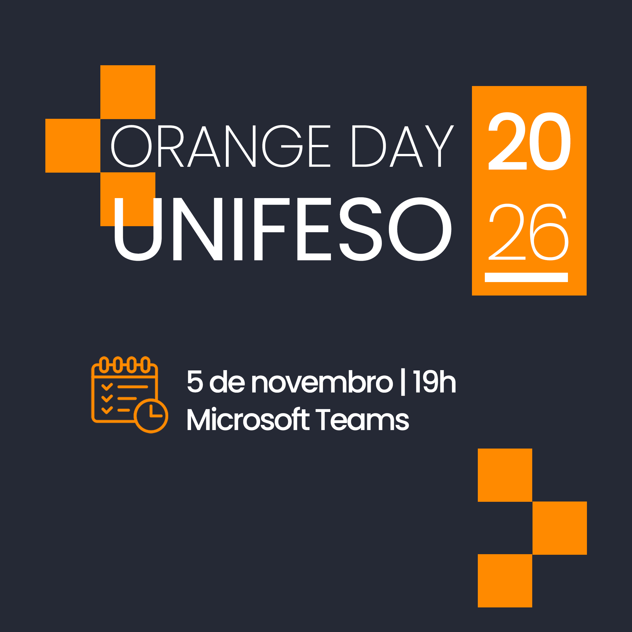 Orange Day Unifeso 2026