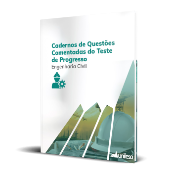 Capa de Cadernos de Questões Comentadas do Teste de Progresso