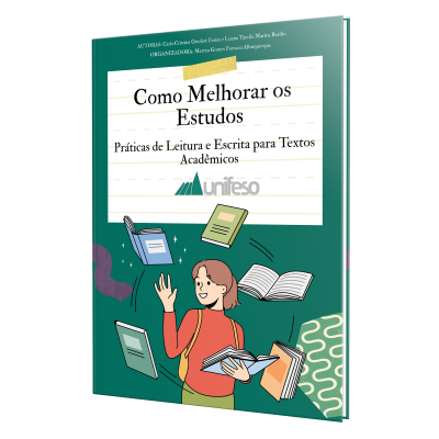 Capa de Cartilha - Como melhorar os estudos: Práticas de leitura e escrita para textos acadêmicos