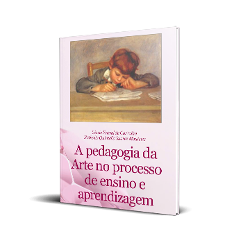 Capa de Pedagogia da Arte no processo de ensino e aprendizagem