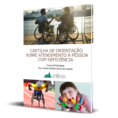 Capa de Cartilha de Orientação Sobre Atendimento à Pessoa com Deficiência