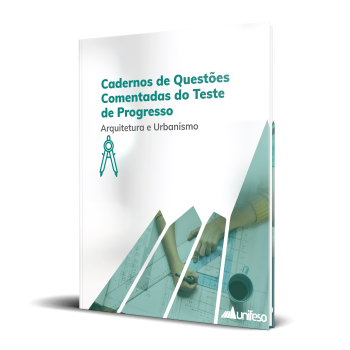 Capa de Cadernos de Questões Comentadas do Teste de Progresso