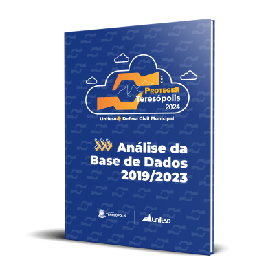 Capa de Proteger Teresópolis - Defesa Civil: Análise de base de dados 2019/2023