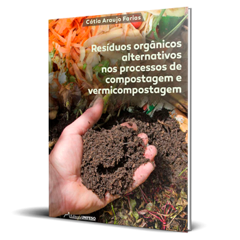 Capa de Resíduos Orgânicos Alternativos nos processos de Compostagem e Vermicompostagem