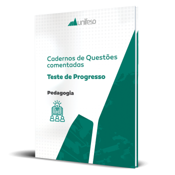 Capa de Cadernos de Questões Comentadas do Teste de Progresso