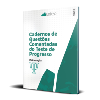 Capa de Cadernos de Questões Comentadas do Teste de Progresso