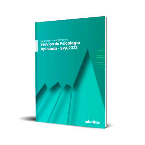 Capa de Manual para atendimentos: Serviço de Psicologia Aplicada : SPA / Centro