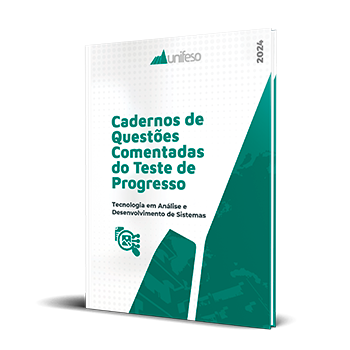 Capa de Cadernos de Questões Comentadas do Teste de Progresso