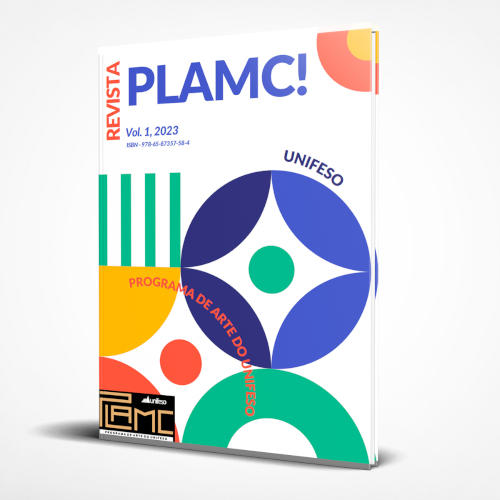 Capa de Revista PLAMC! Programa de Arte do UNIFESO