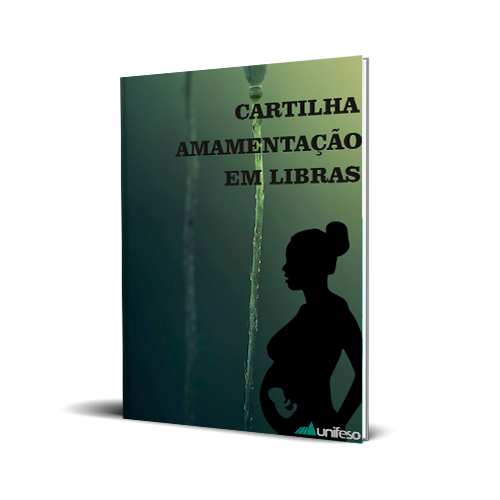 Capa de Cartilha Amamentação em Libras