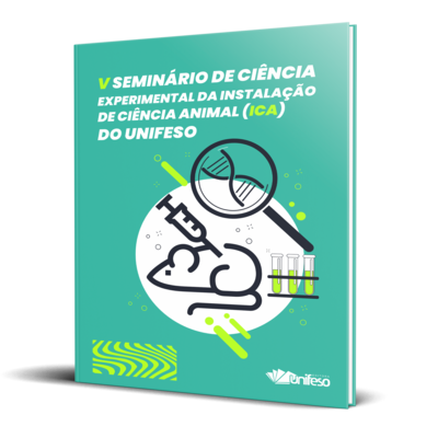 Capa de Anais do V Seminário de Ciência Experimental da Instalação de Ciência Animal do Unifeso