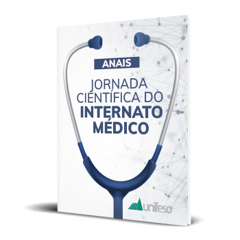 Capa de Jornadas Científicas do Internato do Curso de Medicina