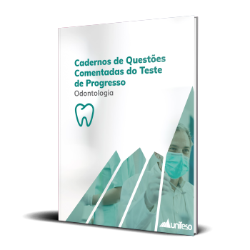 Capa de Cadernos de Questões Comentadas do Teste de Progresso
