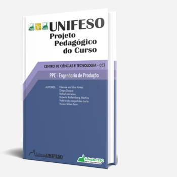 Capa de Projeto Pedagógico de Curso - Engenharia Produção