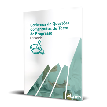 Capa de Cadernos de Questões Comentadas do Teste de Progresso