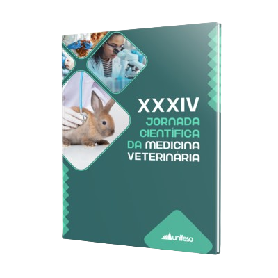 Capa de Jornadas Científicas do Curso de Medicina Veterinária