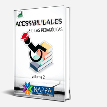 Capa de Cartilha Acessibilidades e Dicas Pedagógicas (Volume II)