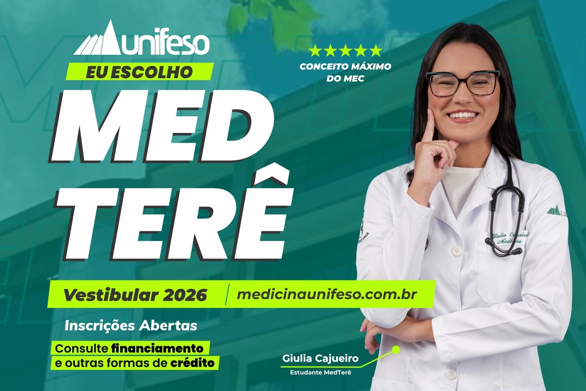 Está aberto vestibular MedTerê para os dois semestres de 2026